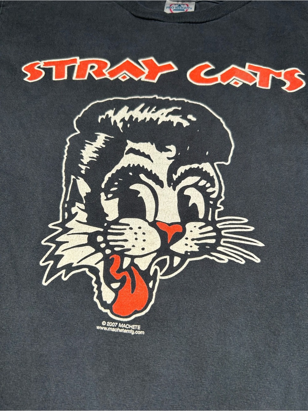 VINTAGE, STRAY CATS tee!! - Picture 7 of 12